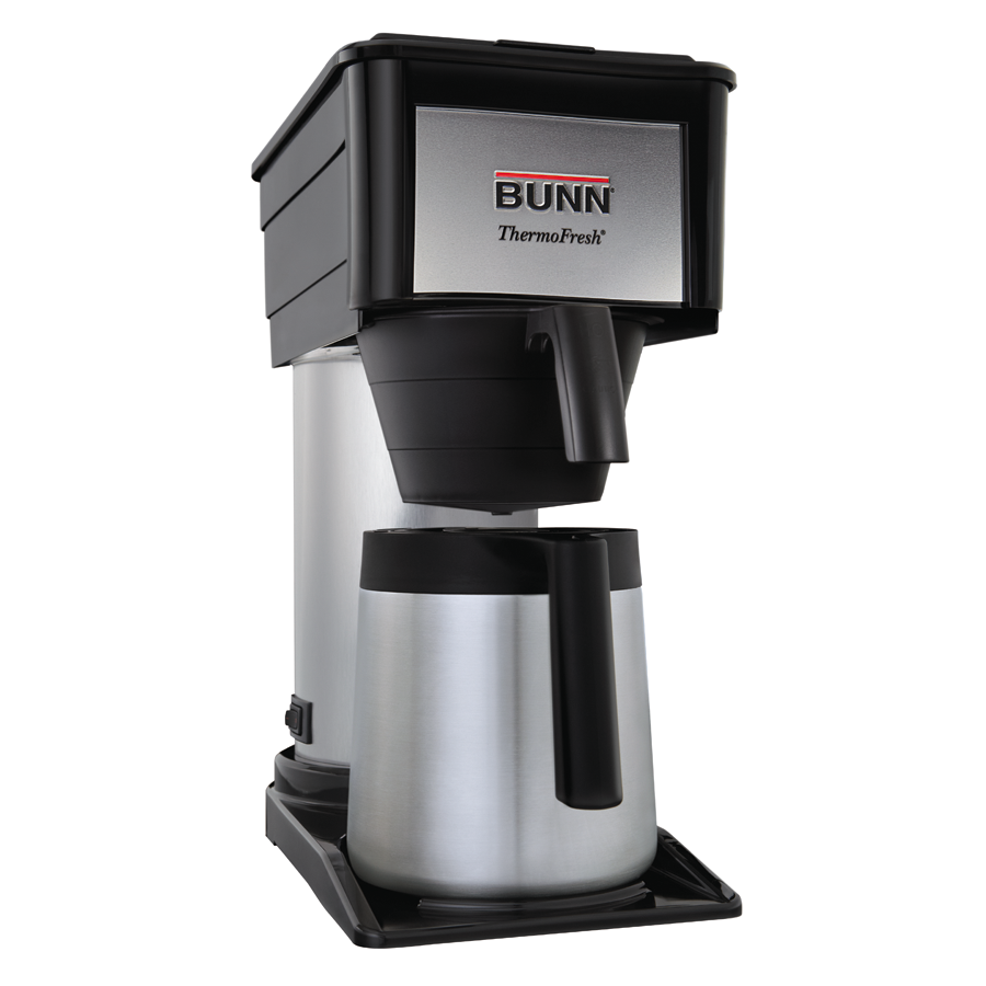 Bunn BTX-B Home Coffee Maker with Thermal Carafe - Black/Stainless